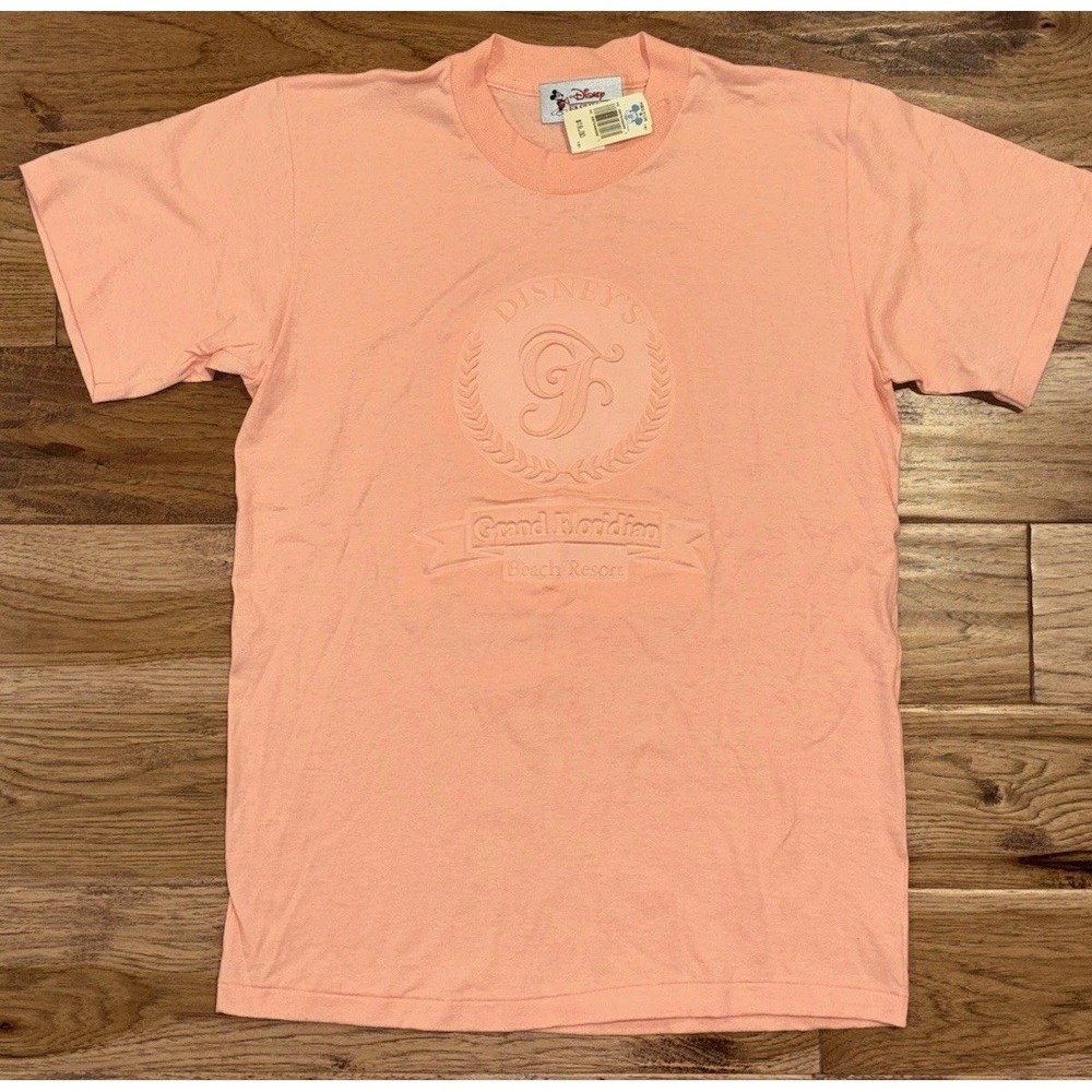 NOS 1980s Disney Fashions‎ Grand Floridian Single Stitch T-Shirt Sz M USA